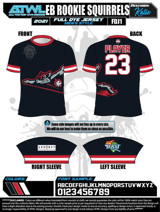 East Bay Spring 2021 Baseball Jerseys