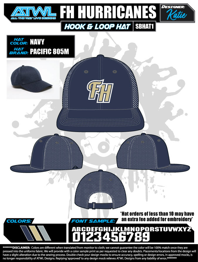 Fishhawk Fall League Hats