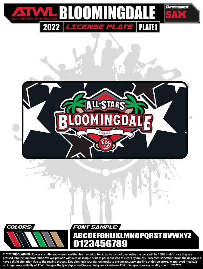 2022 Bloomingdale All Stars Accessories