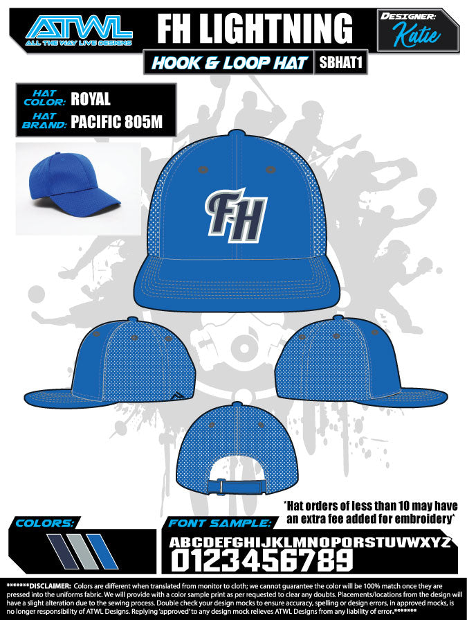 Fishhawk Fall League Hats