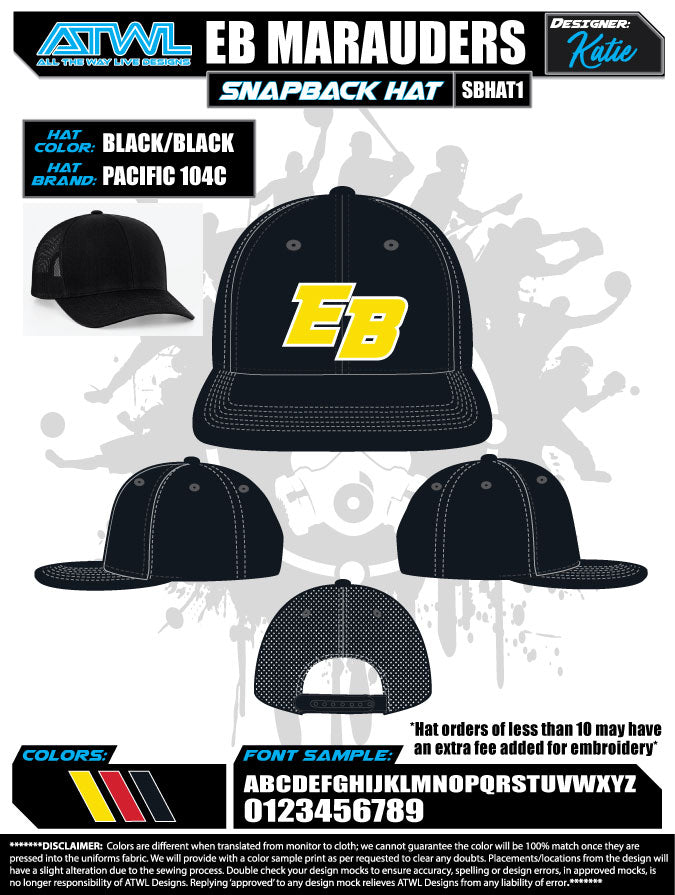 East Bay Fall League Hats