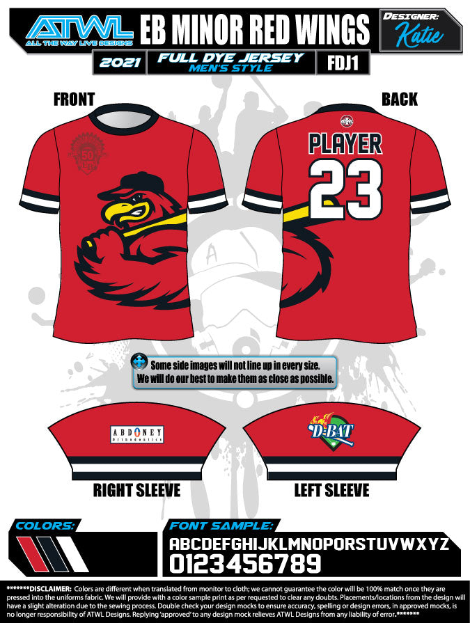 East Bay Spring 2021 Baseball Jerseys