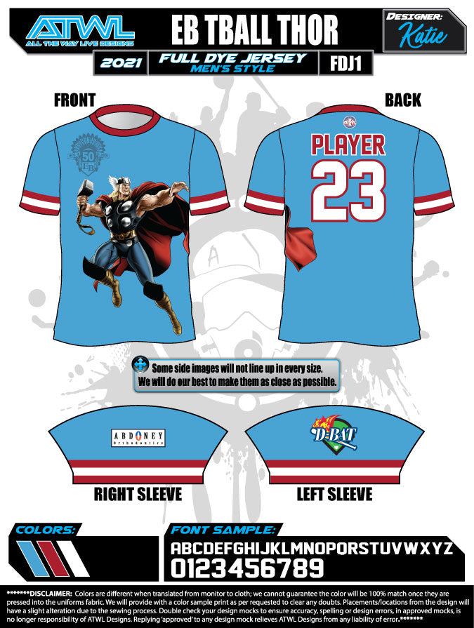 East Bay Spring 2021 Baseball Jerseys