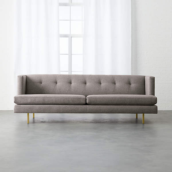 furniture with long legs makes the room bigger