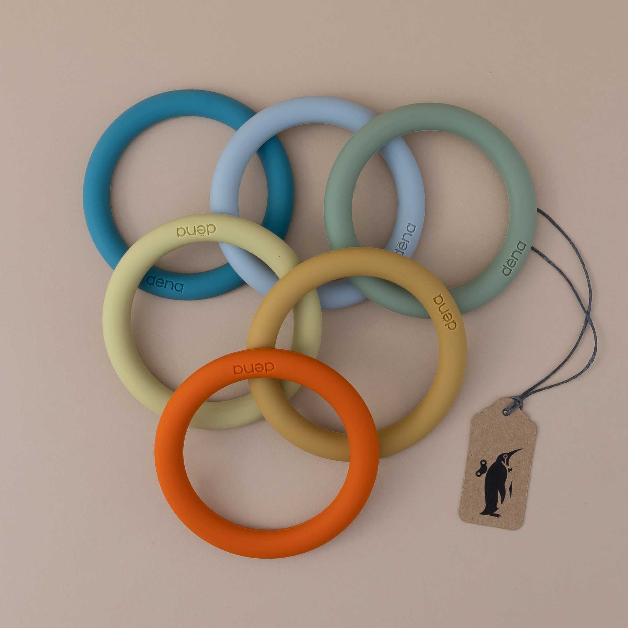 Silicone Stacking Rings | Nature