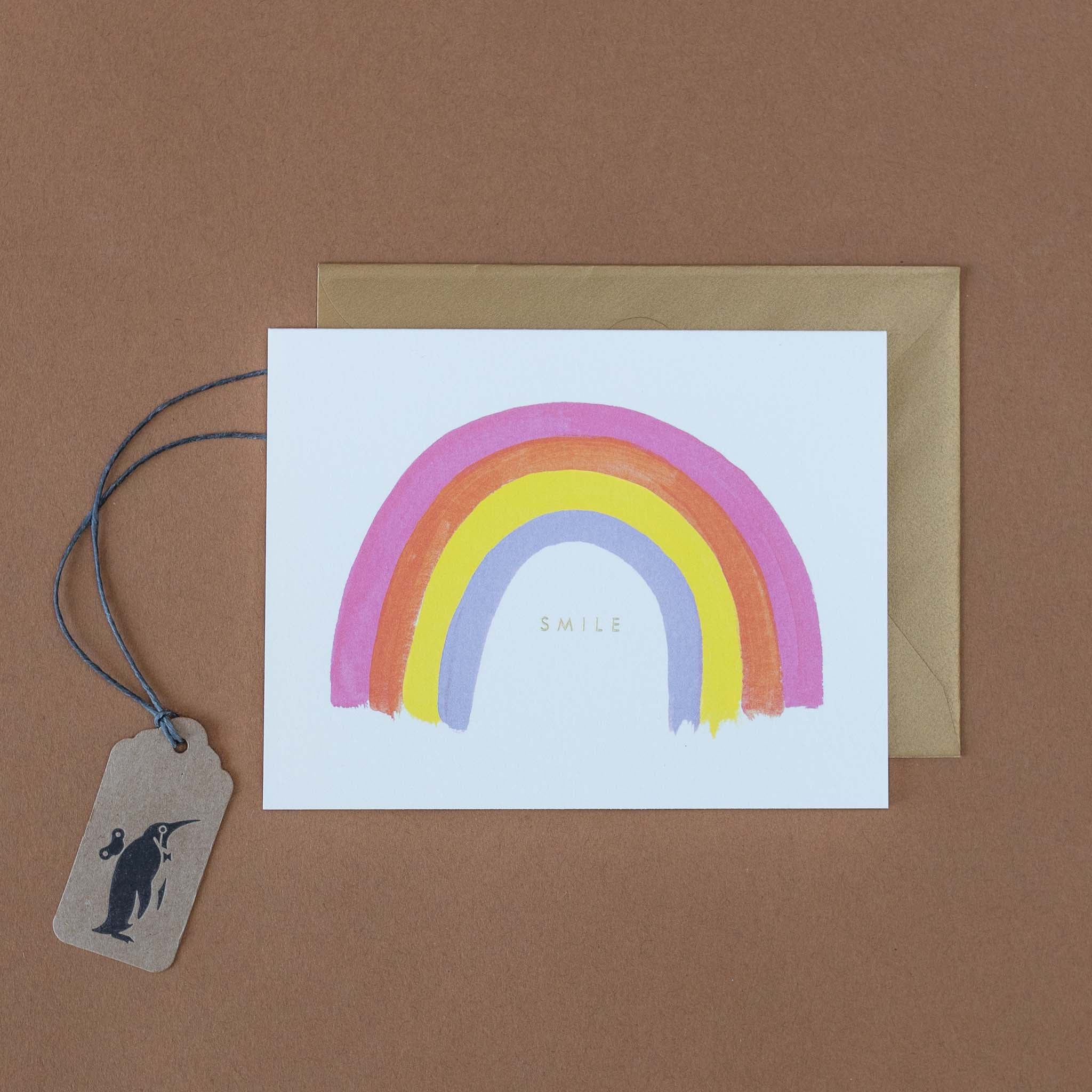 Smile Rainbow Greeting Card