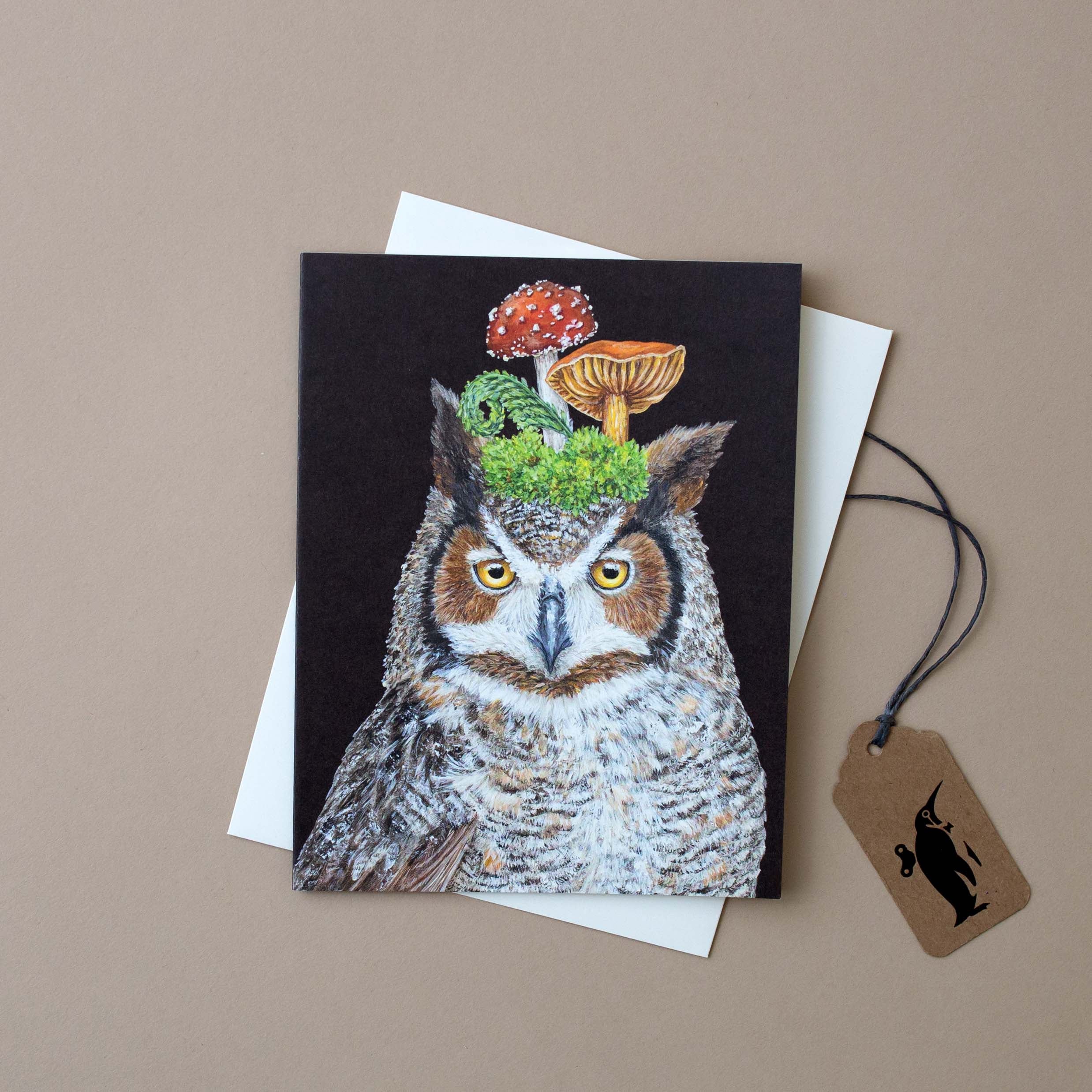 Woody the Owl Greeting Card