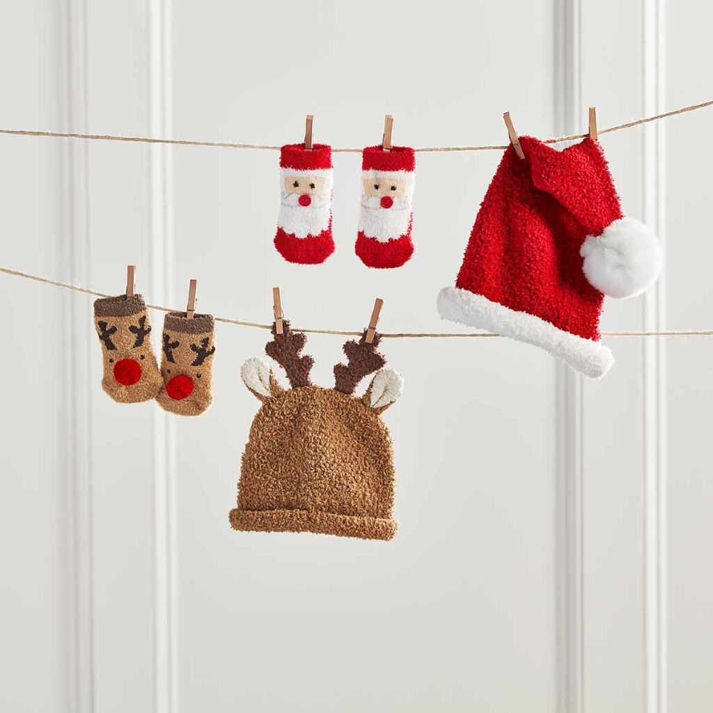 Christmas Hat & Sock Set