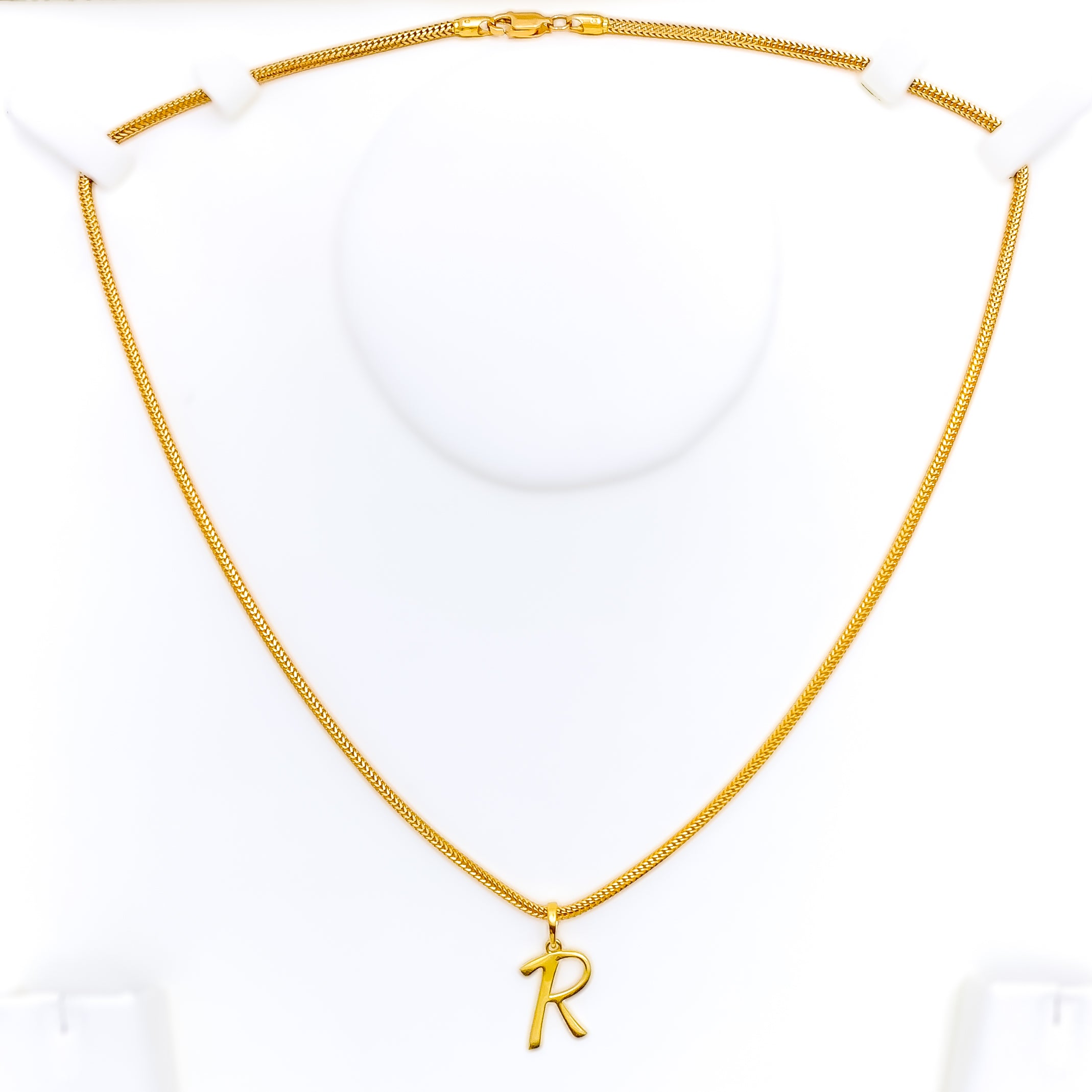 R 22k Gold Letter Pendant