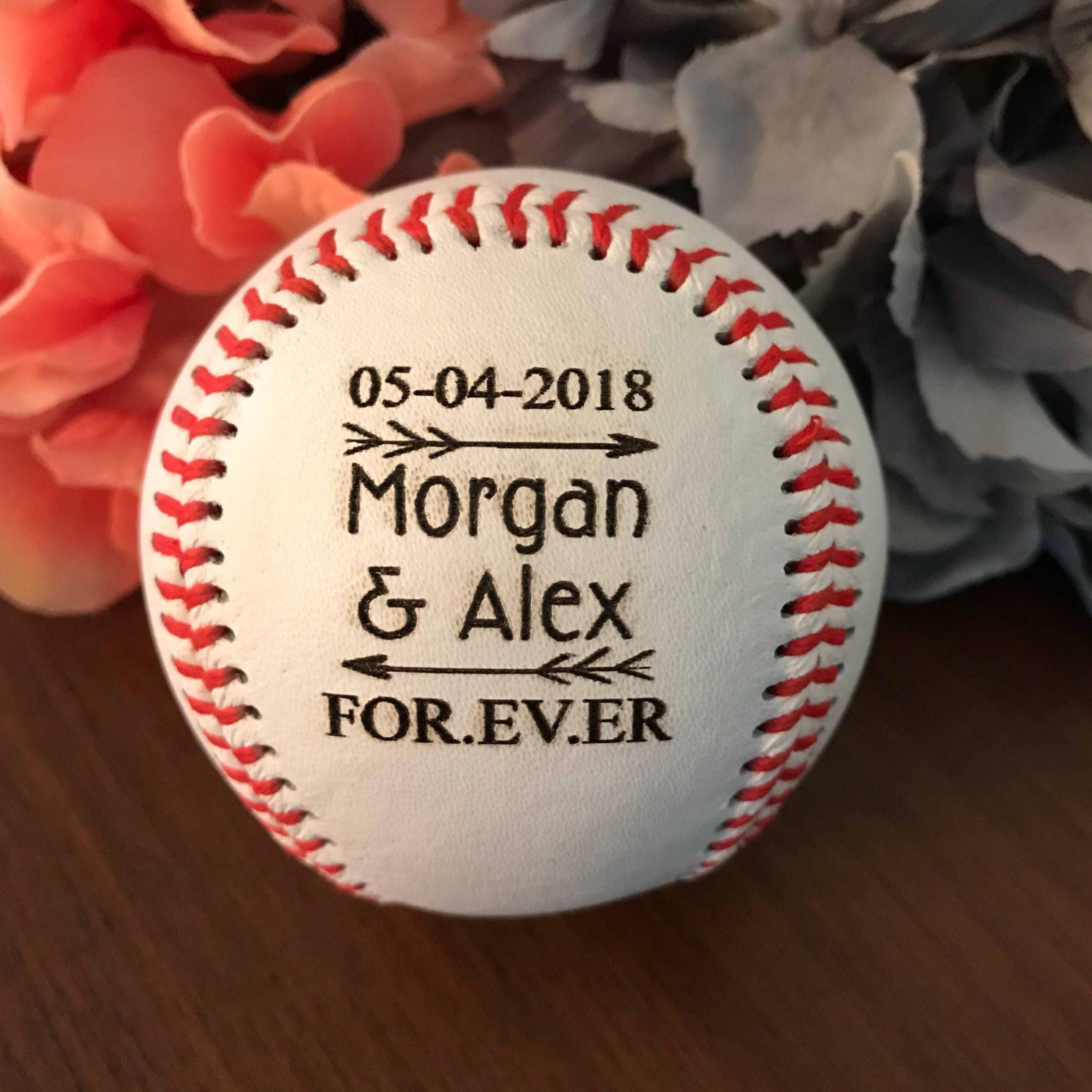 Custom Engraved Baseball - Coach