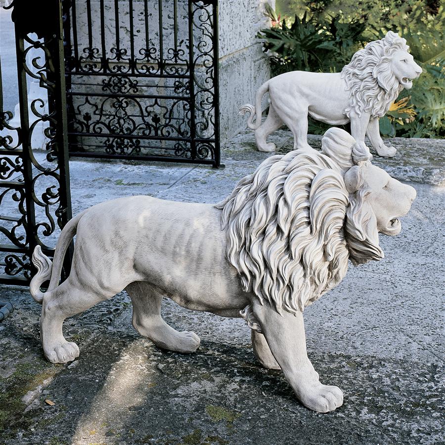 LEFT REGAL LION OF GRISHAM MANOR