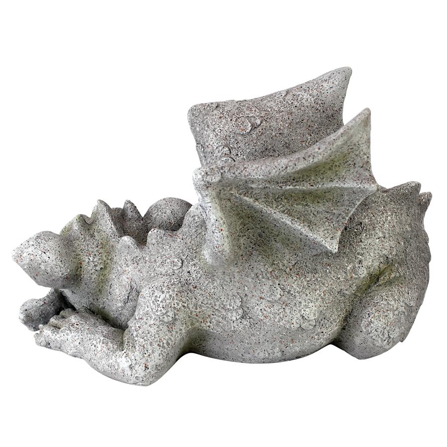 MEDIUM BLUSHING BABEL DRAGON STATUE