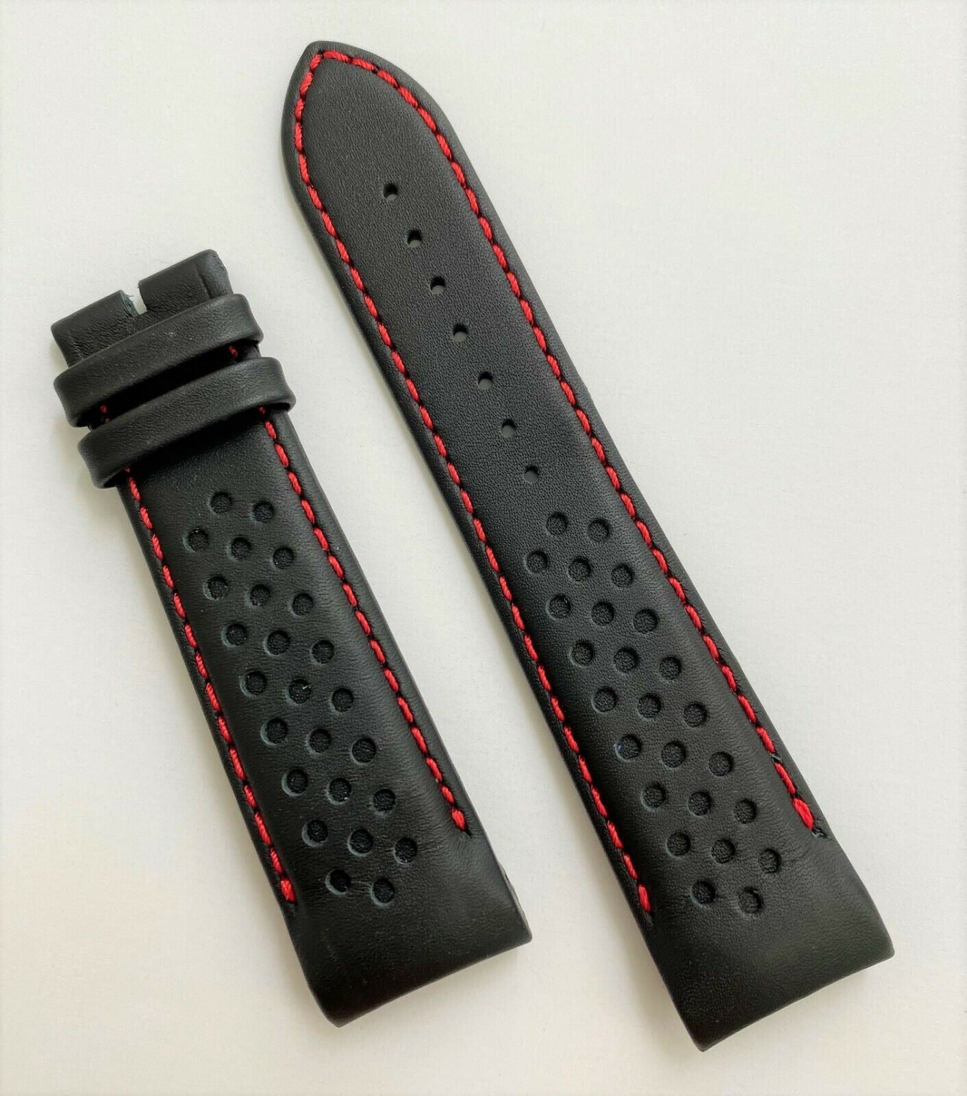 Mido Multifort M025627A 23mm Black Leather Watch Band