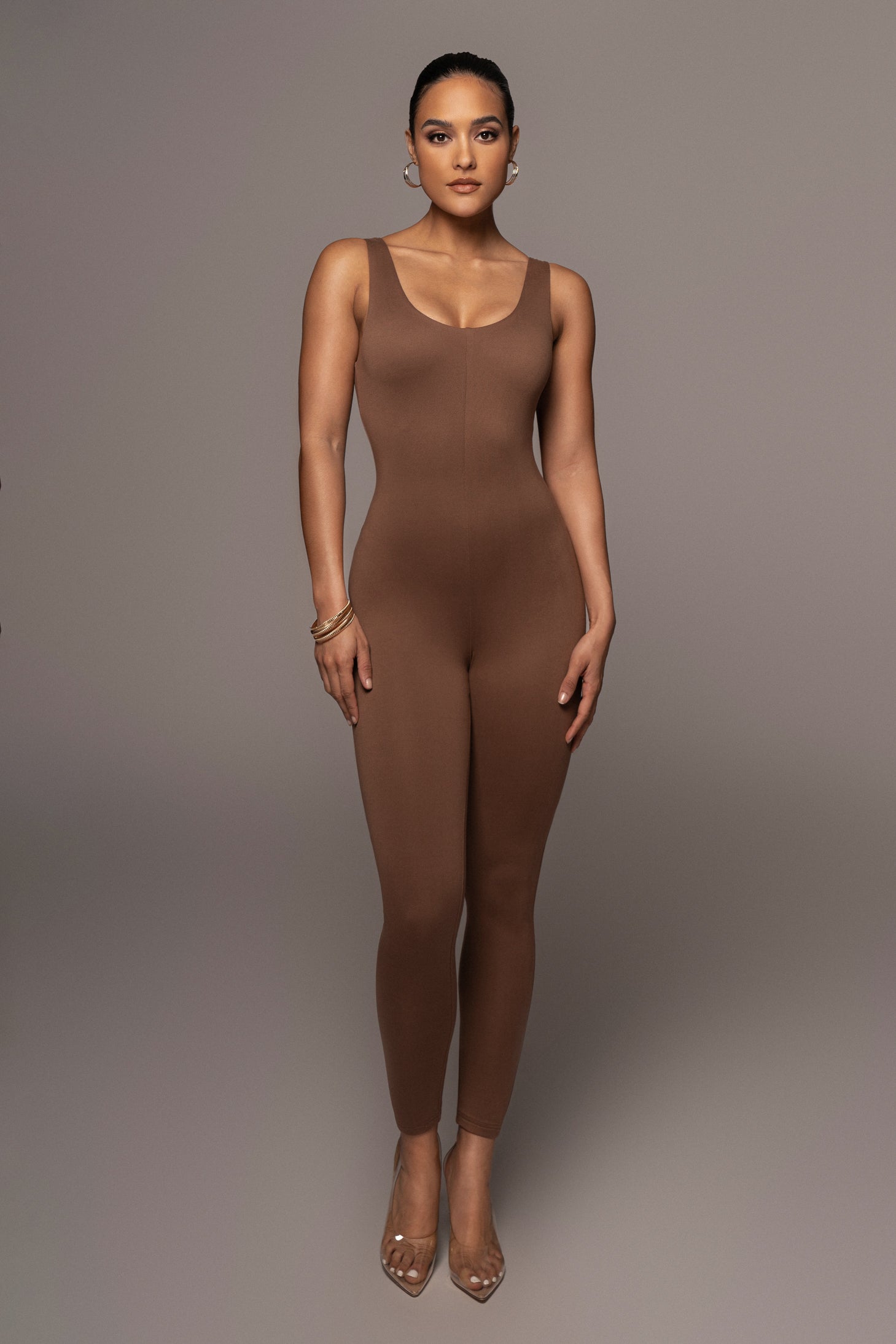 Pecan Alo Double Layer Jumpsuit