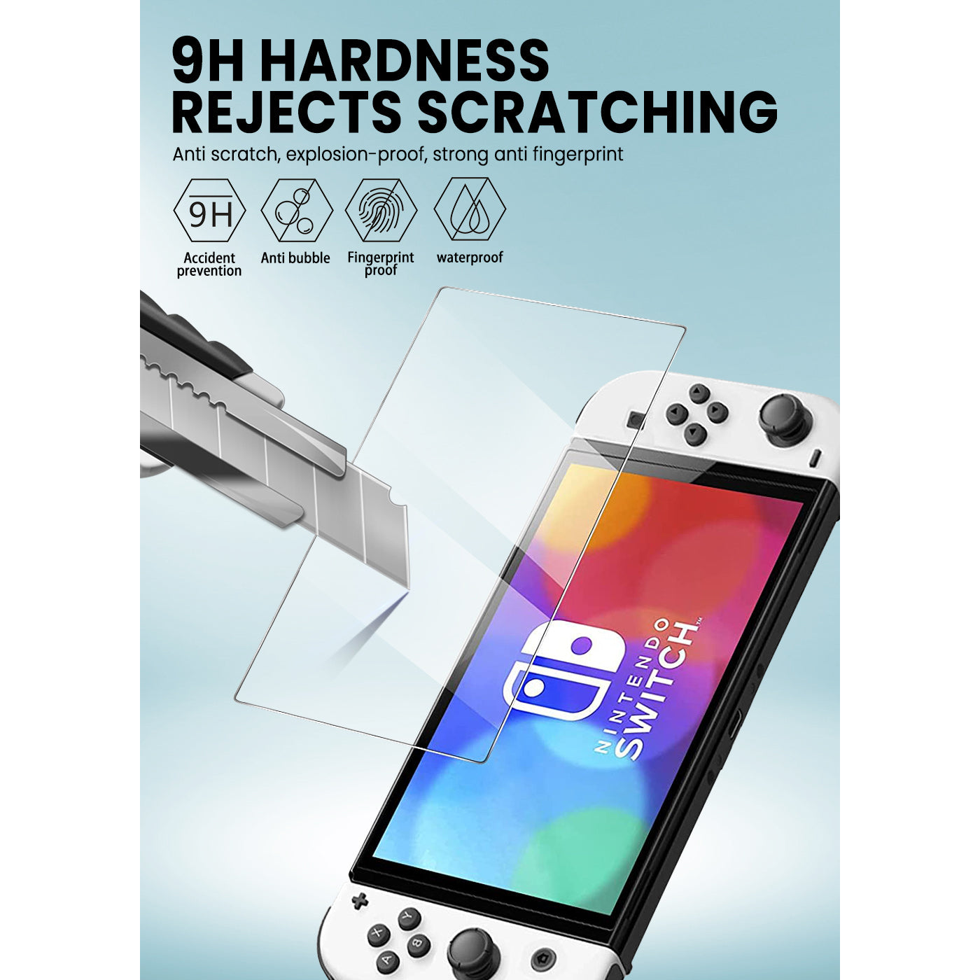 Tempered Glass Screen Protector for Nintendo Switch OLED