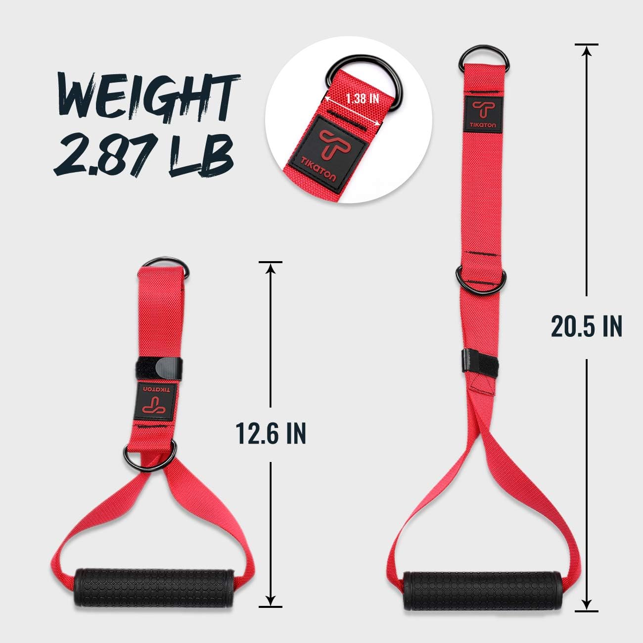 ResistanceHandles-Red/Black