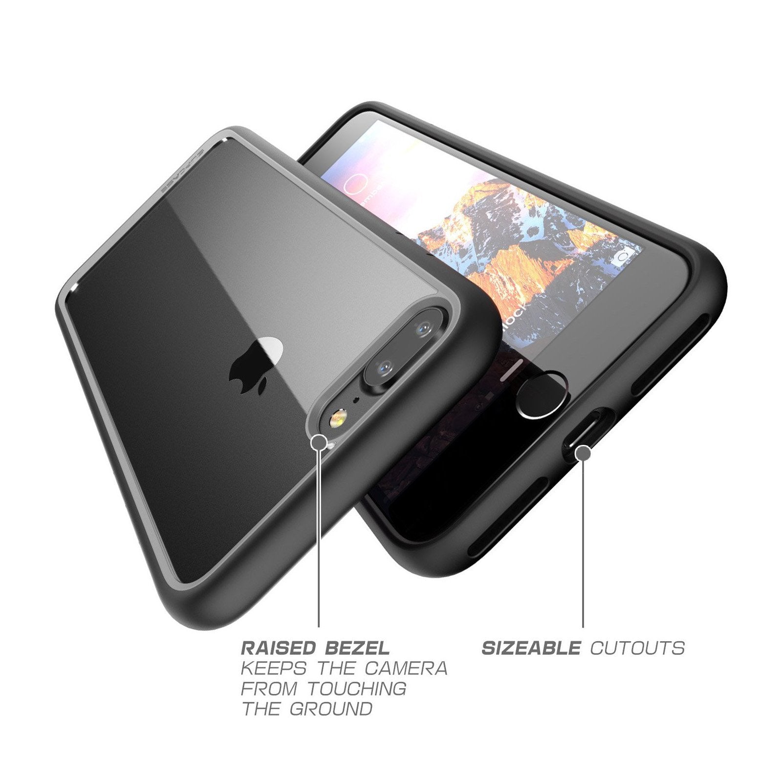 iPhone 7 Plus / 8 Plus Unicorn Beetle Style-Black