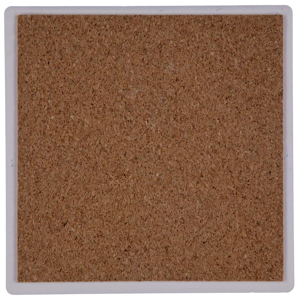 Distressed Texas Flag Square Sandstone Coaster