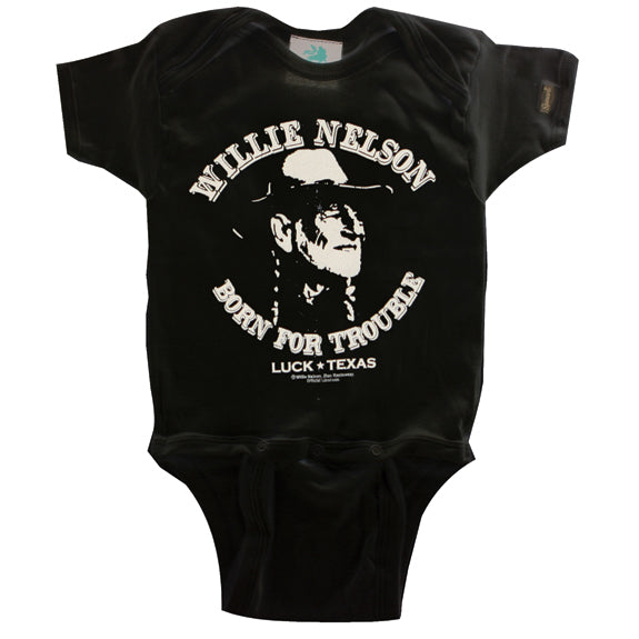 Willie Nelson - Born for Trouble Baby One Piece