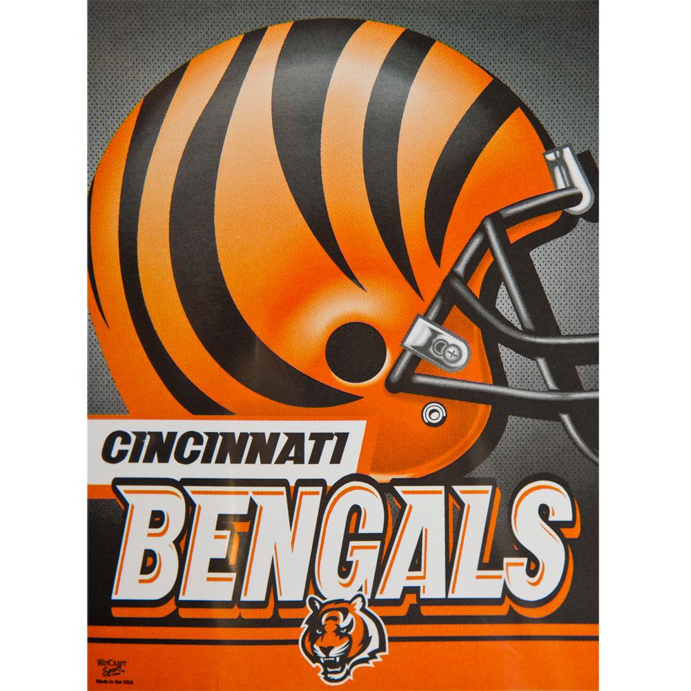 Cincinnati Bengals - Helmet Vertical Flag