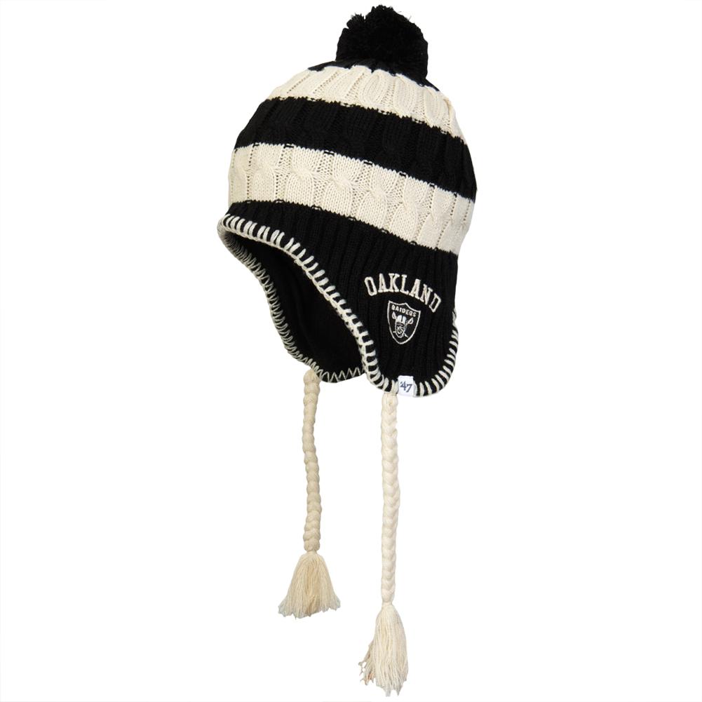 Oakland Raiders - Logo Sherpette Juniors Knit Hat