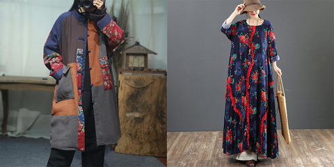 Ethnic Chinese style clothing