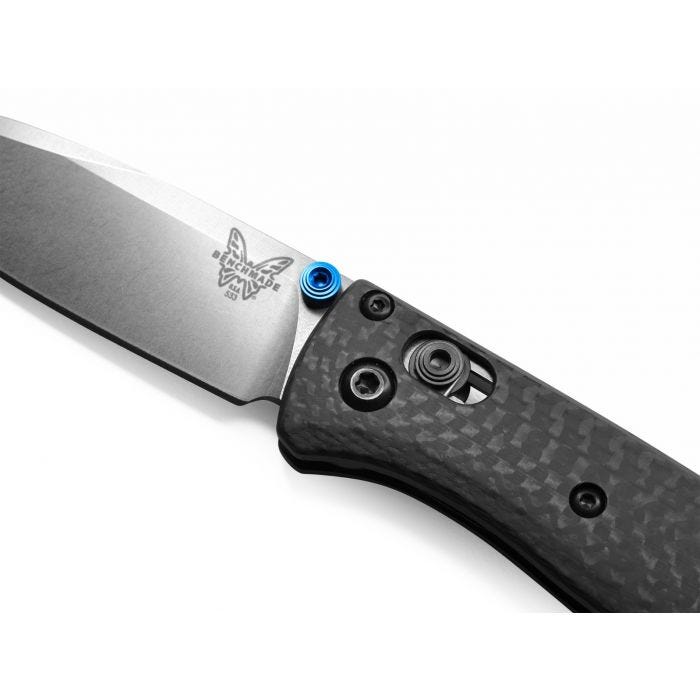 Benchmade 533-3 Mini Bugout Plain Edge Folding Knife (2.82