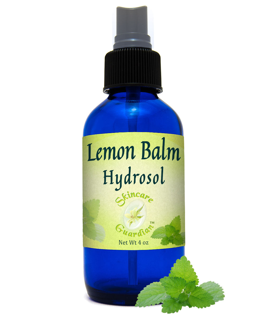 Lemon Balm Hydrosol 4 oz.- Basalmo de Limon Hidrosol - Relieves Stress, Fatigue & Skin Rashes.