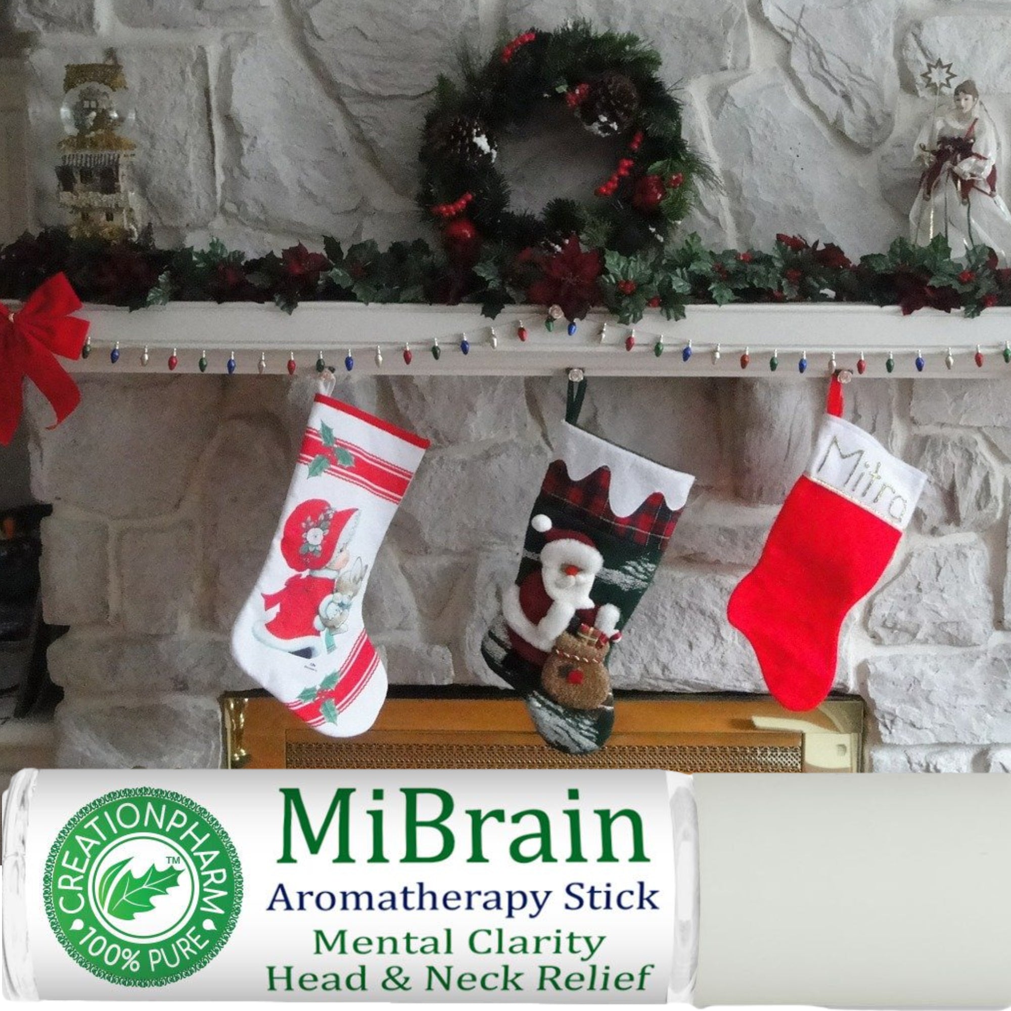 MiBrain Aromatherapy Stick Roll-On 10 ml (0.3 oz)