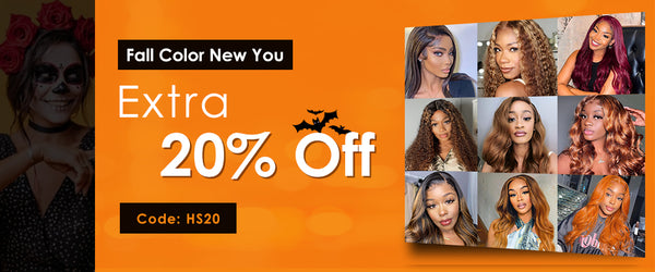 20% Off for All Wigs  Code: HS20