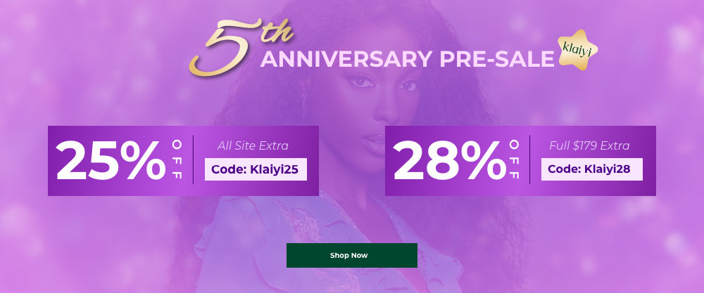 Klaiyi 5th Anniversary pre-sale