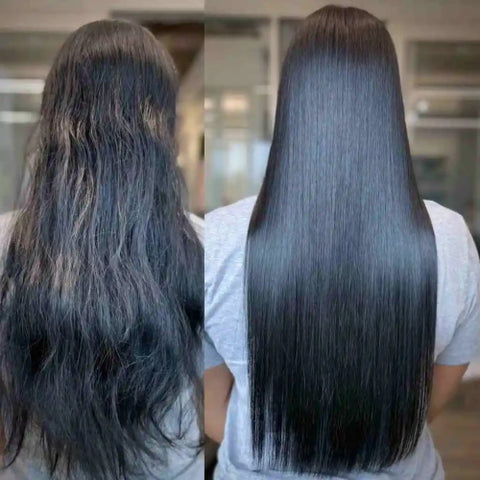 Blowout hair