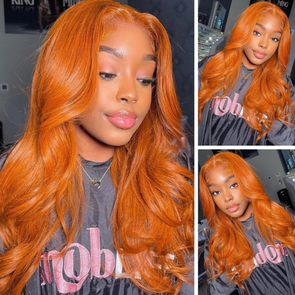 Ginger Orange Fall Colored Wig Lace Part Wig $99 Flash Sale.png