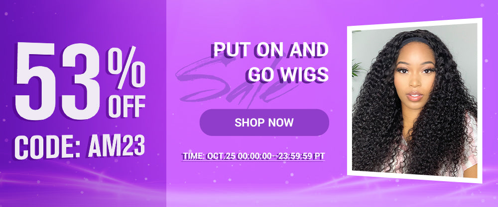 Up to 53% off for headband wigs anniversary sale