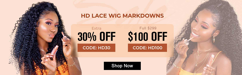 coupon for HD lace wig
