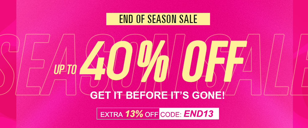 end of season sale