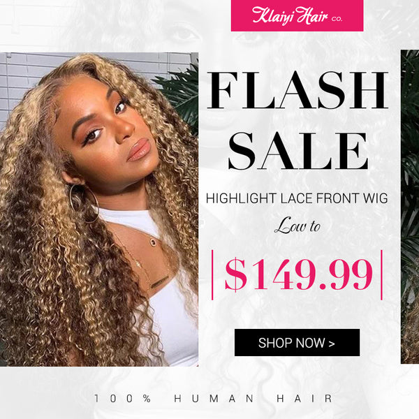 flash sale $149.99 for curly lace front wig TL412