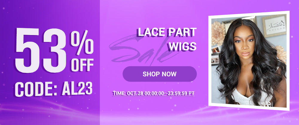 flash sale lace part wig