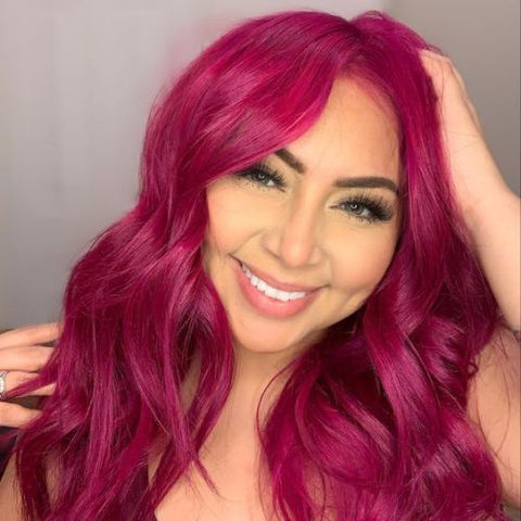 raspberry twist hair color