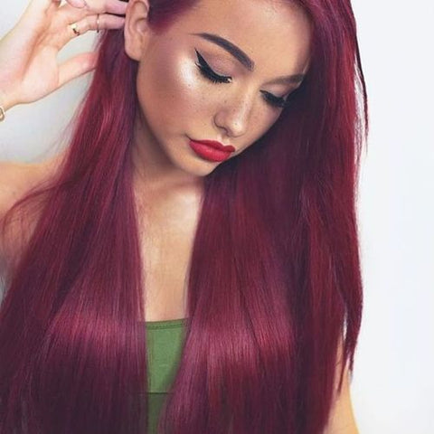 sangria red hair color