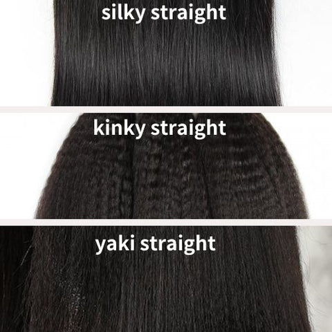 straight hair kinky straight hair