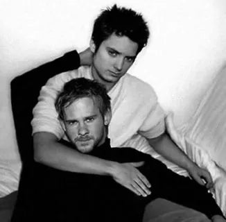 Dominic Monaghan and Elijah Wood