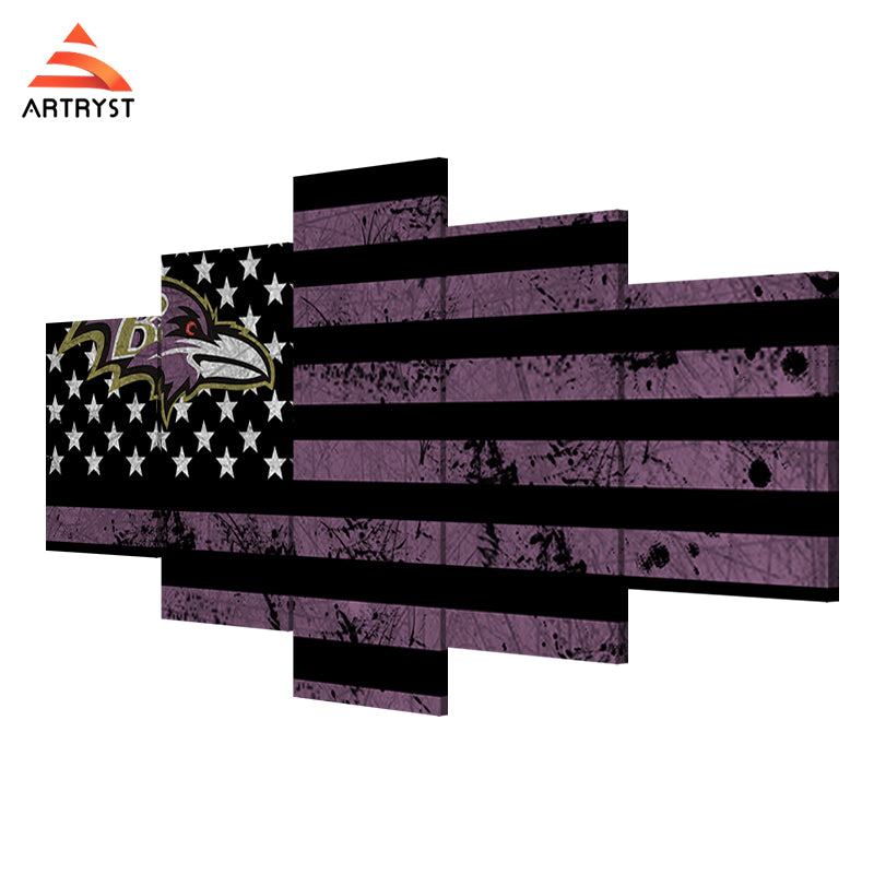 Baltimore Ravens American Flag Football