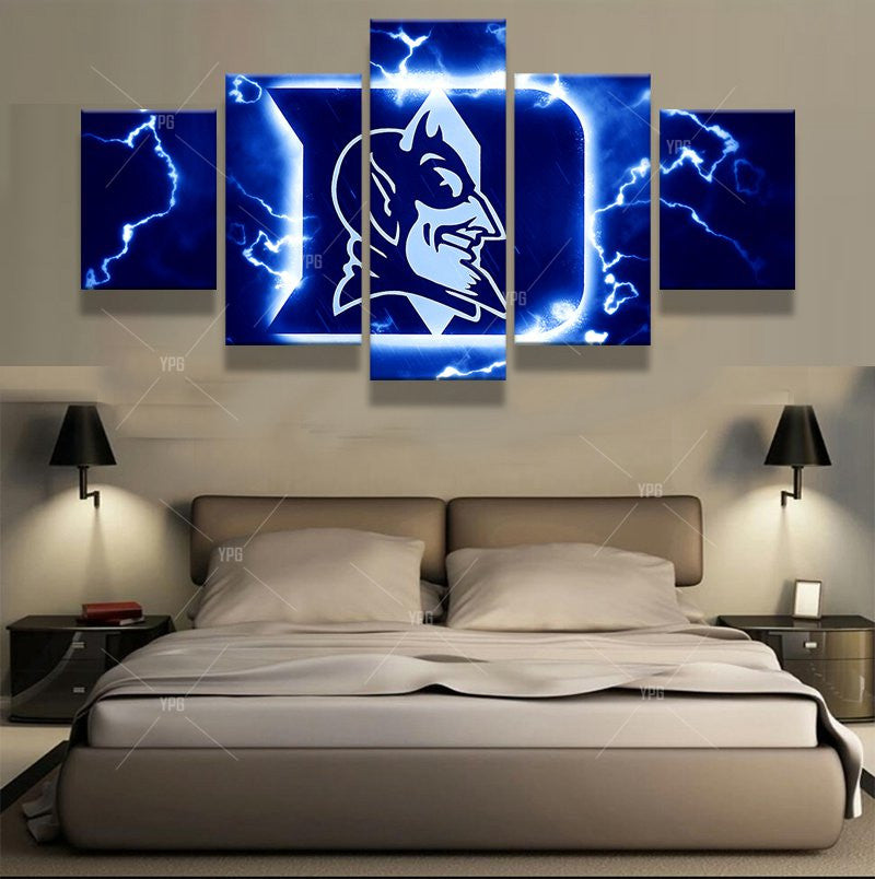 Duke Blue Devil Canvas