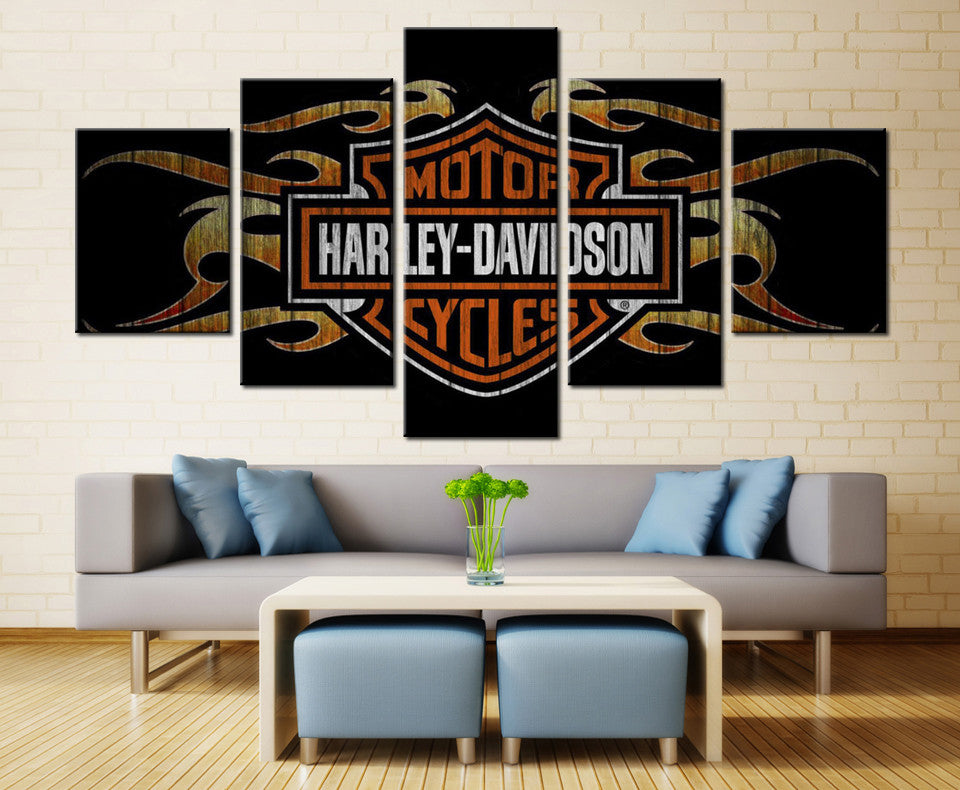 Harley Davidson Flames