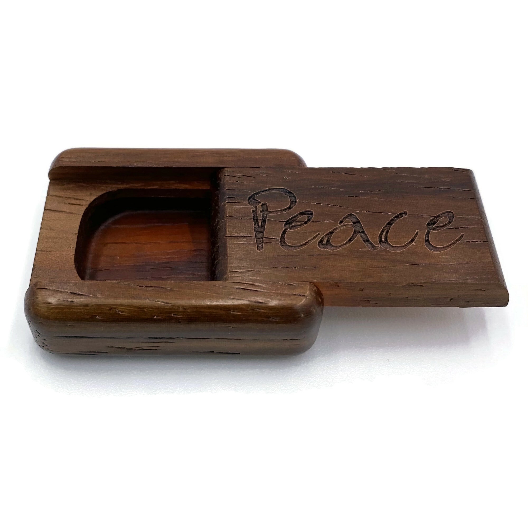 Secret Box - Laser Art - Peace - Padauk - 1/2x1 1/2x2 - SC0251-ART