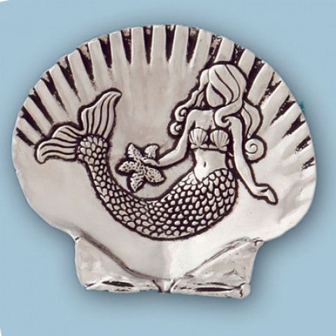 Small Tray - Mermaid on Shell - SMT16