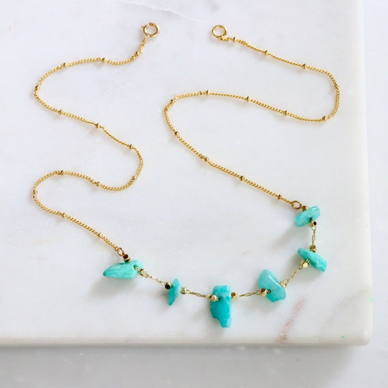 Necklace - Amazonite Nugget - MB