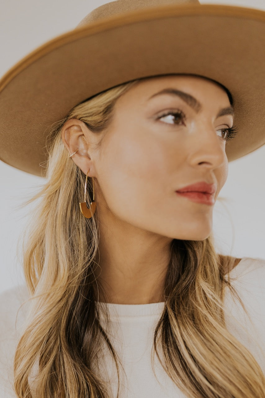 ROOLEE Lynx Geometric Earring