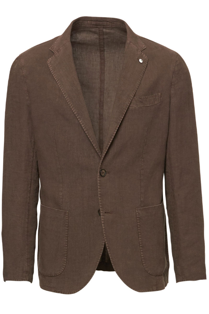 Washed Linen Sport Jacket